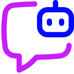 Ai Chat Robot Icon from Flex Neon Set
