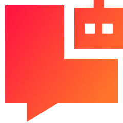 Ai Chat Robot Icon from Sharp Gradient Set