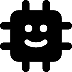 Ai Chip 2 Icon from Core Solid Set