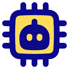 Ai Chip Robot Icon from Plump Pop Set