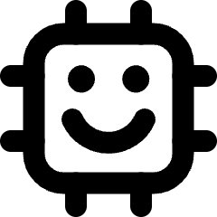 Ai Chip Icon from Micro Line Set