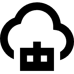 Ai Cloud Robot Icon from Sharp Remix Set