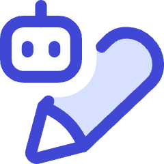 Ai Edit Robot Icon from Flex Duo Set