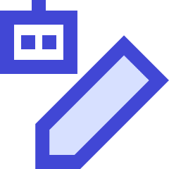 Ai Edit Robot Icon from Sharp Duo Set