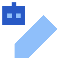 Ai Edit Robot Icon from Sharp Flat Set