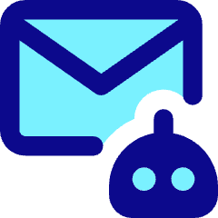 Ai Email Generator Robot Icon from Core Pop Set