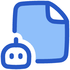 Ai File Robot Icon from Plump Duo Set
