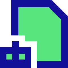 Ai File Robot Icon from Sharp Pop Set
