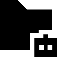 Ai Folder Robot Icon from Sharp Solid Set