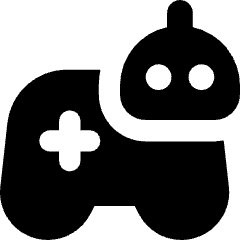 Ai Gaming Robot Icon from Core Solid Set