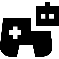 Ai Gaming Robot Icon from Sharp Solid Set