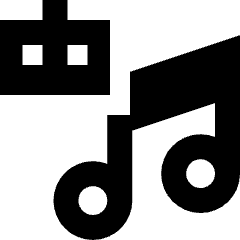 Ai Generate Music Robot Icon from Sharp Remix Set