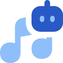 Ai Generate Music Robot Icon from Flex Flat Set