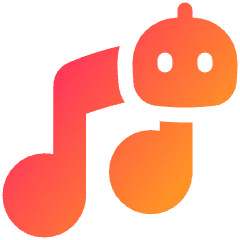 Ai Generate Music Robot Icon from Plump Gradient Set