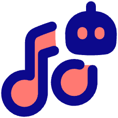 Ai Generate Music Robot Icon from Plump Pop Set