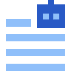 Ai Generate Text Robot Icon from Sharp Flat Set