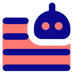Ai Generate Text Robot Icon from Core Pop Set