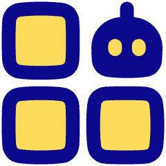 Ai Generate Variation Robot Icon from Plump Pop Set