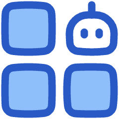 Ai Generate Variation Robot Icon from Plump Duo Set