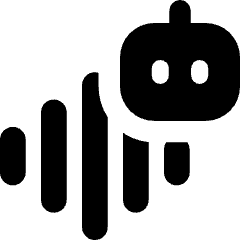Ai Generate Voice Robot 1 Icon from Flex Solid Set