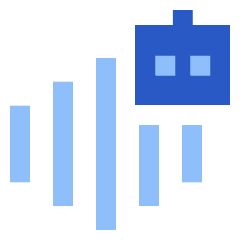 Ai Generate Voice Robot 1 Icon from Sharp Flat Set