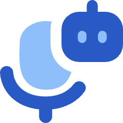 Ai Generate Voice Robot 2 Icon from Flex Flat Set