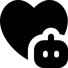 Ai Health Robot Icon from Flex Solid Set