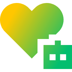 Ai Health Robot Icon from Sharp Gradient Set