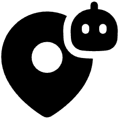 Ai Navigation Robot Icon from Plump Solid Set