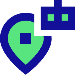 Ai Navigation Robot Icon from Sharp Pop Set