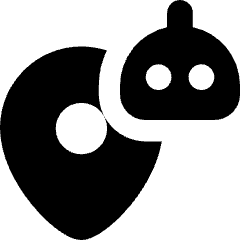 Ai Navigation Robot Icon from Core Solid Set