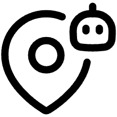 Ai Navigation Robot Icon from Plump Line Set