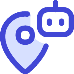 Ai Navigation Robot Icon from Flex Duo Set