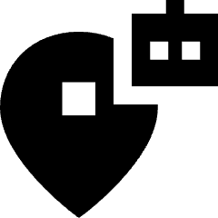 Ai Navigation Robot Icon from Sharp Solid Set