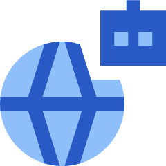 Ai Network Robot Icon from Sharp Flat Set