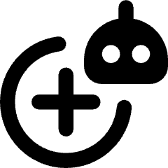 Ai New Robot Icon from Core Remix Set