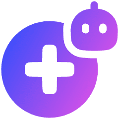 Ai New Robot Icon from Plump Gradient Set