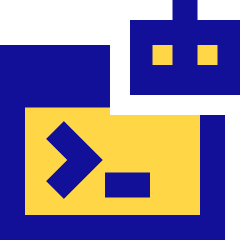 Ai Prompt Robot Icon from Sharp Pop Set