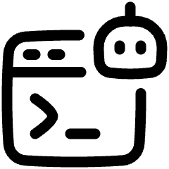 Ai Prompt Robot Icon from Plump Line Set