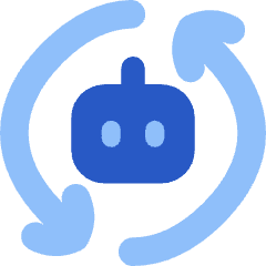 Ai Redo Robot Icon from Flex Flat Set