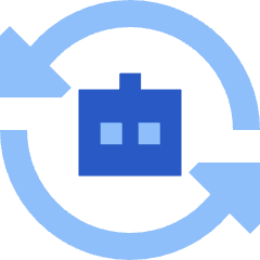 Ai Redo Robot Icon from Sharp Flat Set