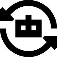 Ai Redo Robot Icon from Sharp Remix Set