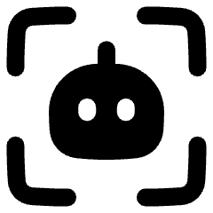 Ai Scanner Robot Icon from Plump Remix Set