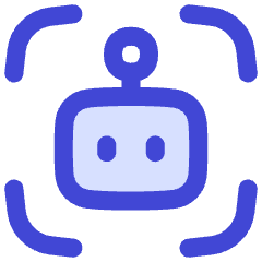 Ai Scanner Robot Icon from Flex Duo Set
