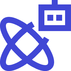 Ai Science Robot Icon from Sharp Duo Set