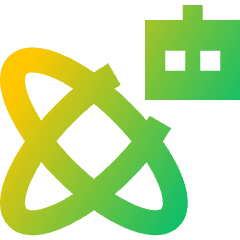 Ai Science Robot Icon from Sharp Gradient Set