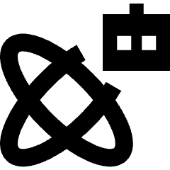 Ai Science Robot Icon from Sharp Solid Set