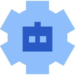 Ai Settings Robot Icon from Sharp Flat Set