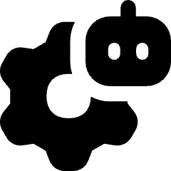 Ai Settings Robot Icon from Flex Solid Set