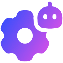 Ai Settings Robot Icon from Plump Gradient Set
